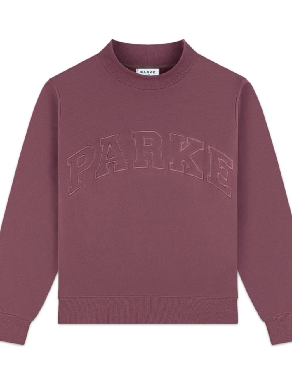 PARKER Women's Crewneck Sweatshirt in Mauve Plum